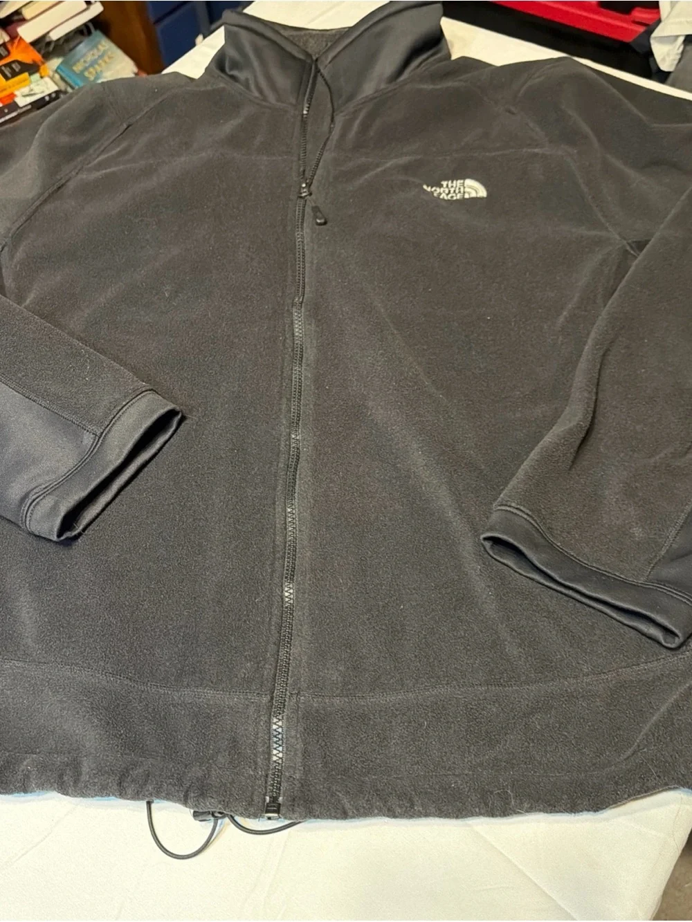 The North Face Black Zip-Up Fleece Jacket